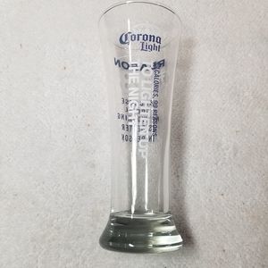 Corona Light Beer Lager Tall Glass GUC